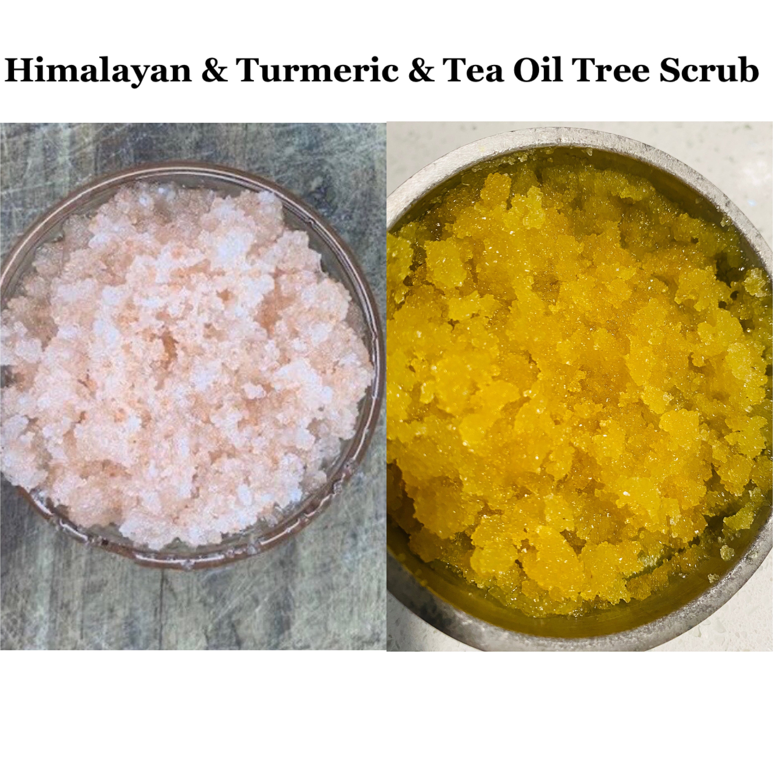 Himalayan Scrub & Turmeric & Tea Tree Oil Scrub Double Pack